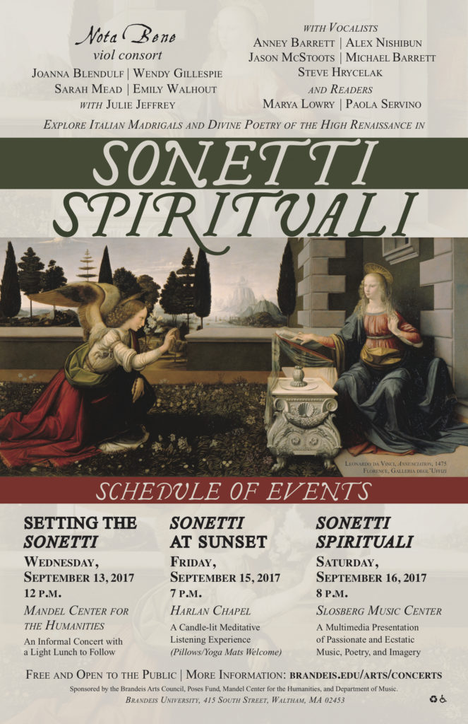 Sonetti Series Poster
